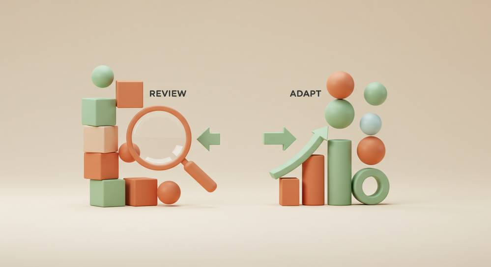 How to create a balanced daily routine for a better life 3 Implement review and adapt for long term success